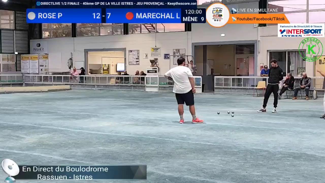 🎥 DIRECT LIVE 🎥 40&Egrave;ME GP DE LA VILLE D'ISTRES 🏆 JEU PROVEN&Ccedil;AL - 1/2 FINALE