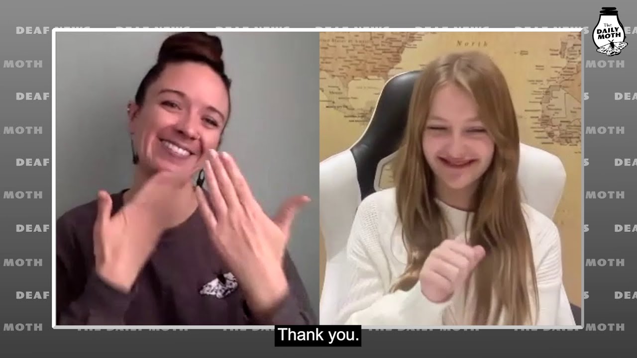 Deaf UK teen, Amber Fitzgerald-Woolfe, featured in TV series