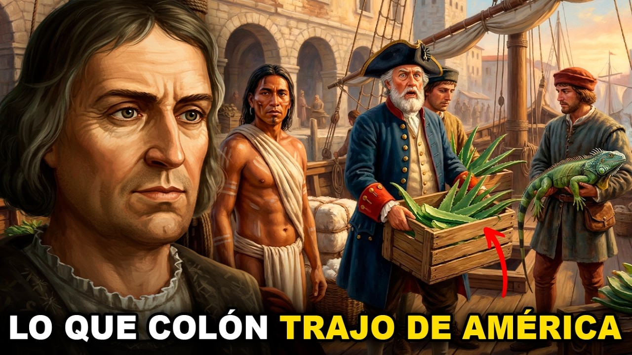 Lo que Colón trajo del Nuevo Mundo en su primer viaje te sorprenderá
