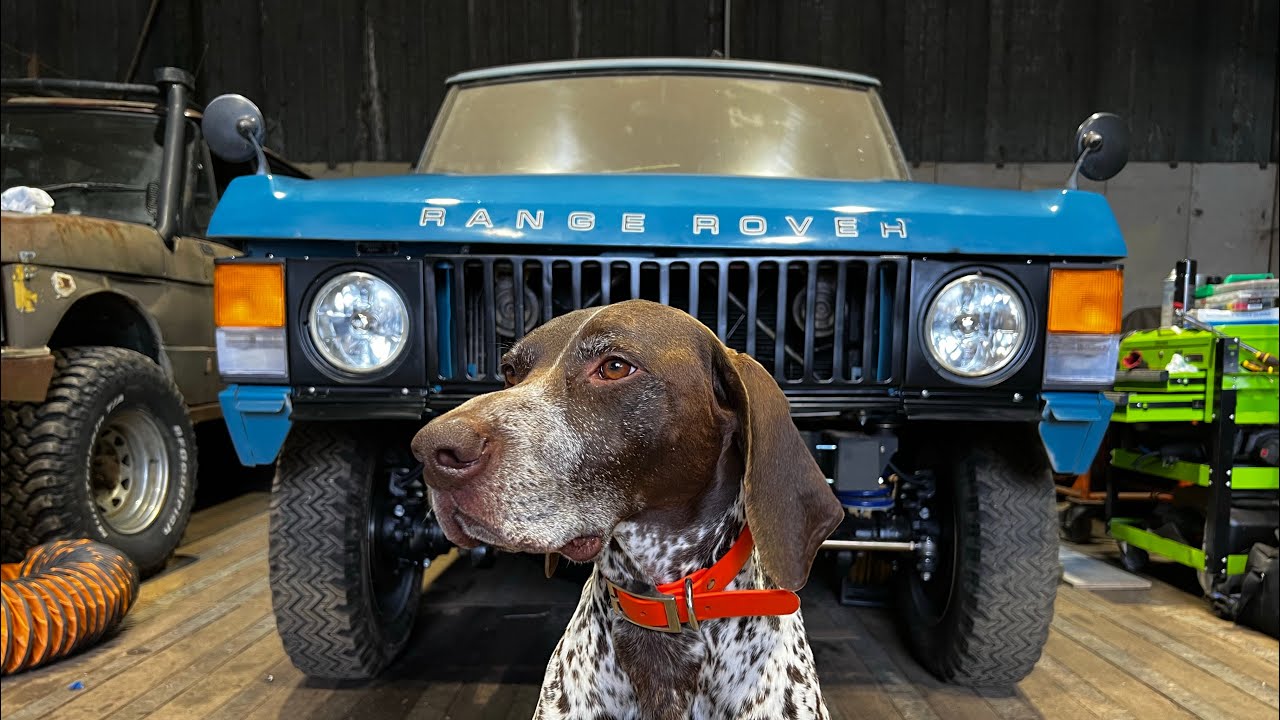 Restoring a Range Rover classic in 26 minutes.  Time lapse. Part 1 of 4