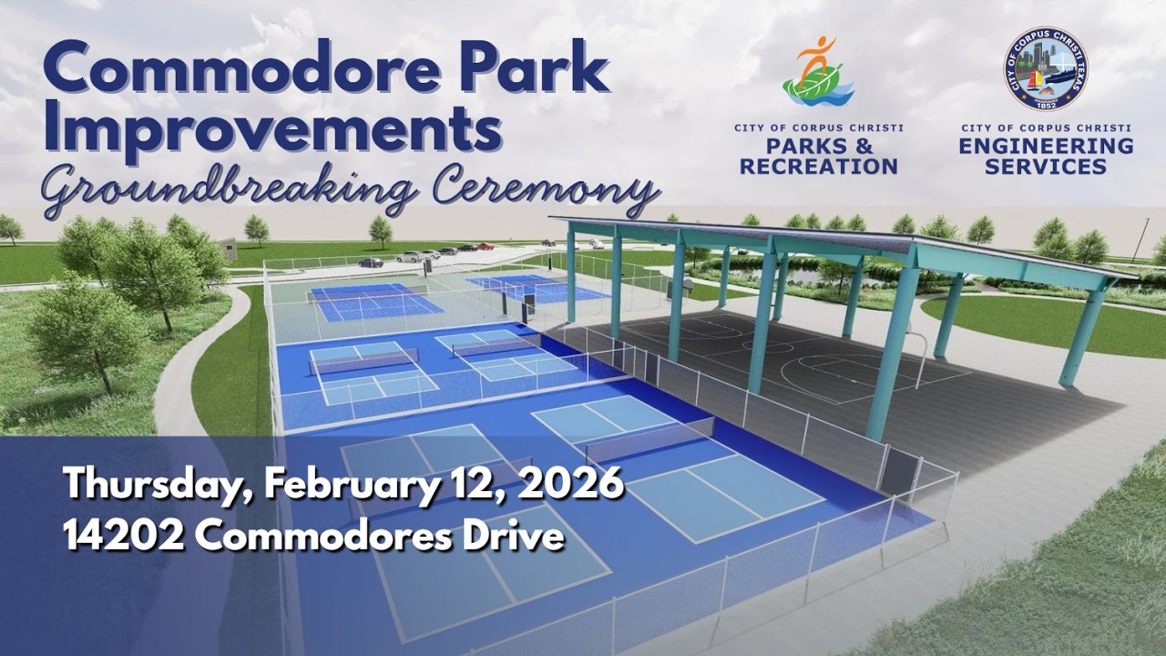 City of Corpus Christi | Commodore Park Improvements Groundbreaking