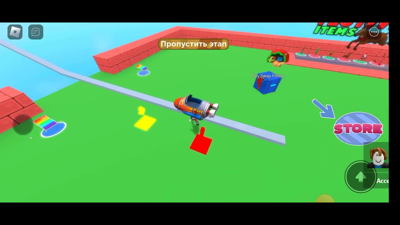 Играю в escape candyland obby