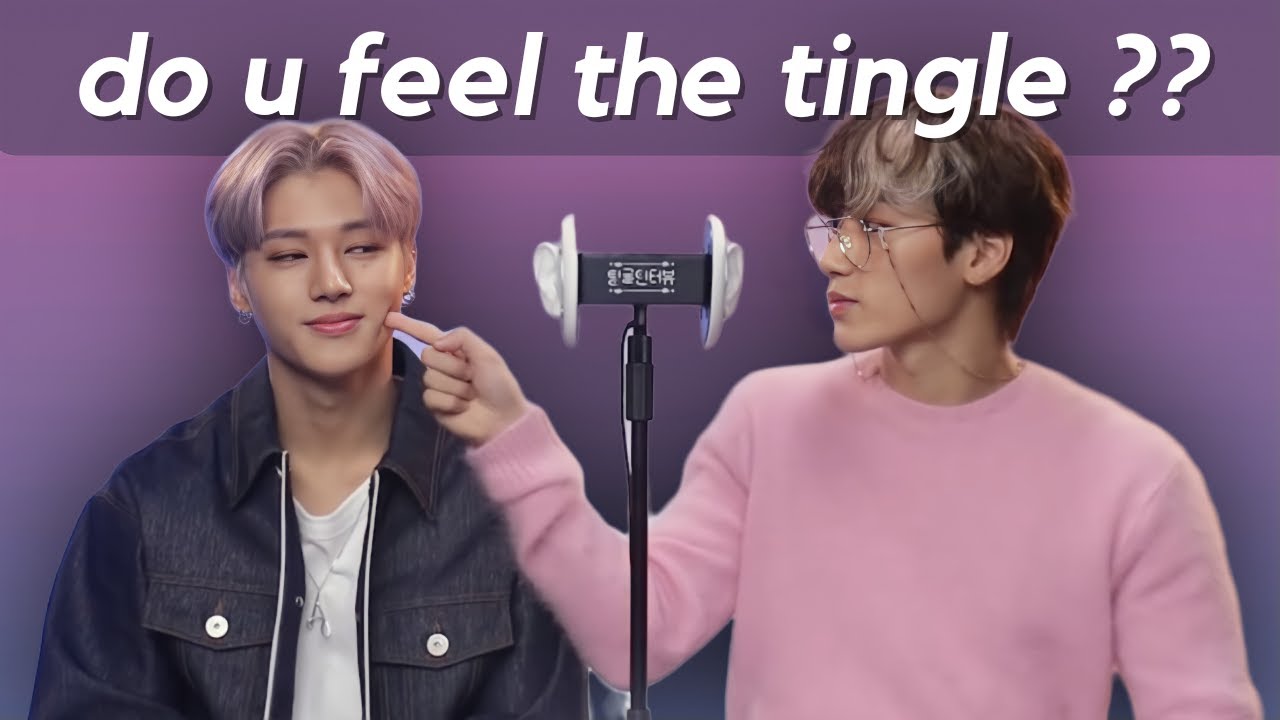 kpop idols doing asmr [no talking]