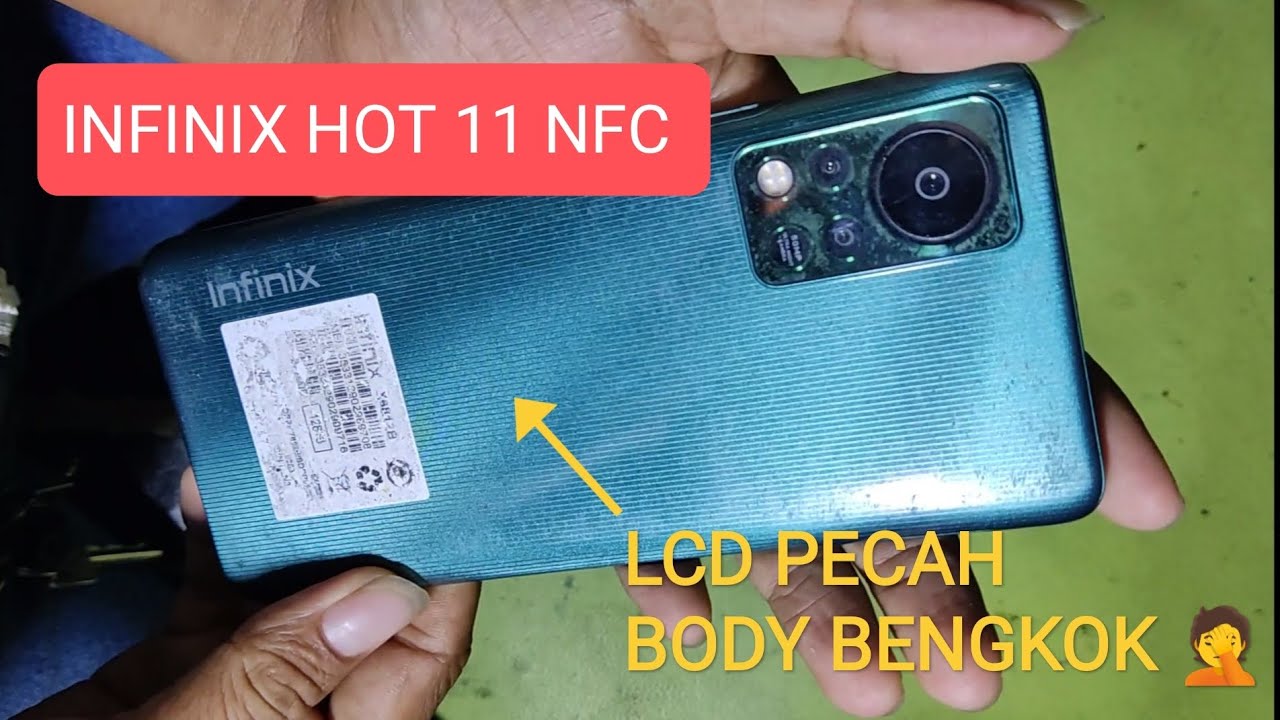 Cara bongkar dan ganti LCD INFINIX HOT 11 NFC ‼️