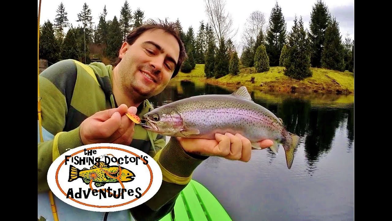 Waking up to Crazy Rainbow Trout Better than Coffee