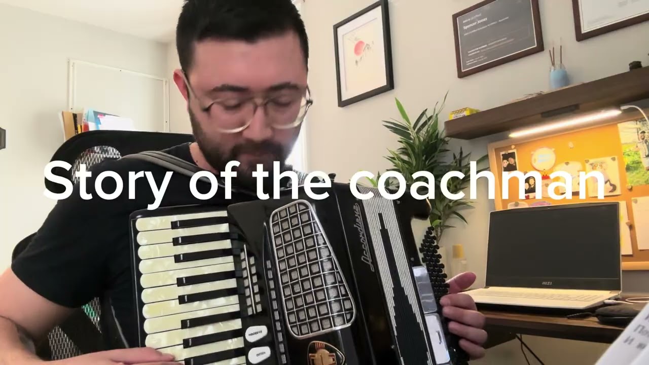 Dubinushka and Story of the Coachman, accordion practice