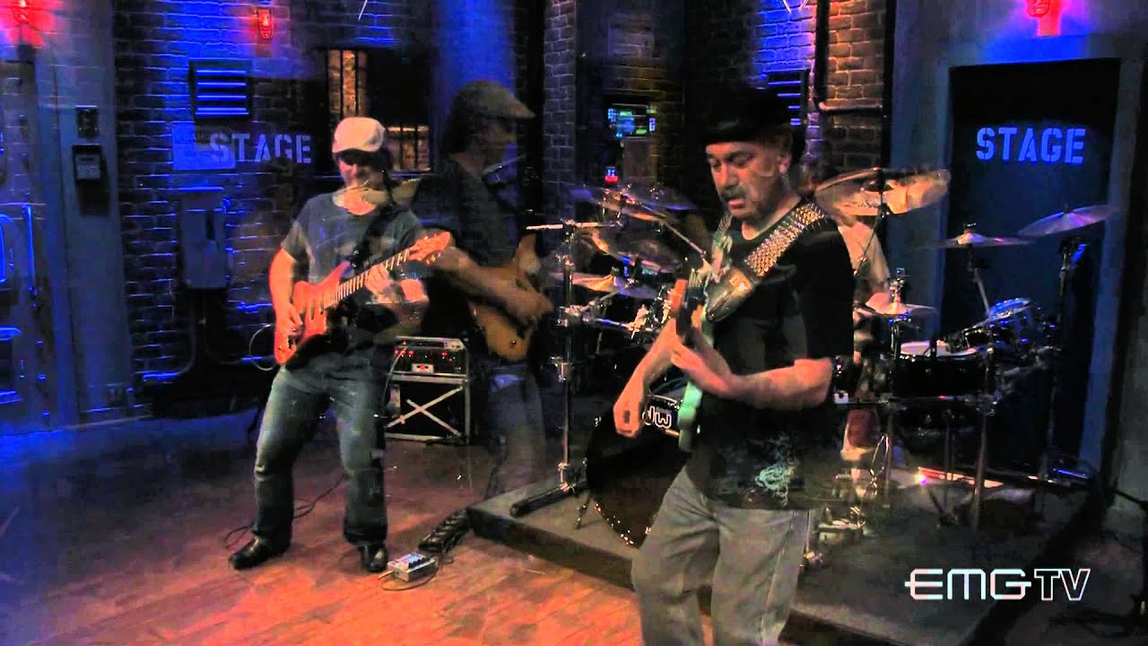 Prairie Prince and Bobby Vega perform Chicken And Waffles on EMGtv