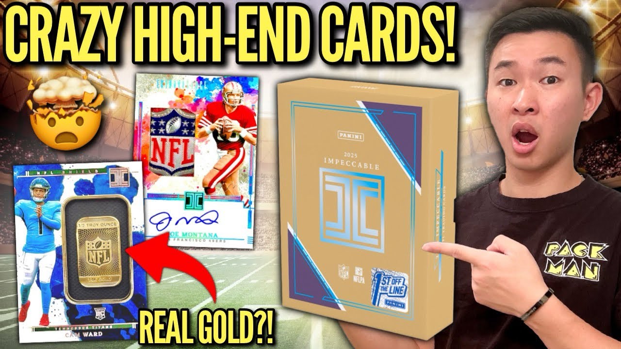 Первые высококлассные карты 2025 года уже здесь (сумасшедший свист)! 😱🔥 Panini Impeccable Footbal...