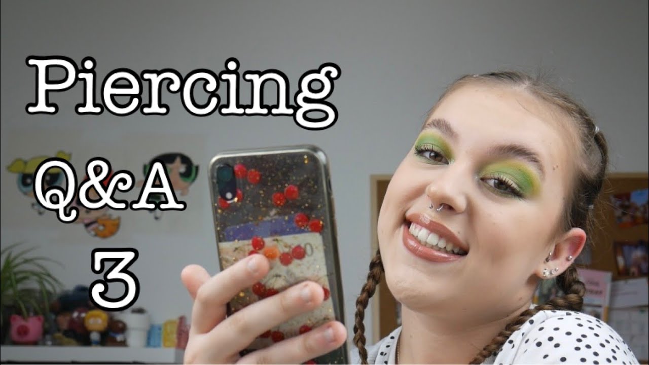 Answering More Piercing Questions | Belly button, Tragus, Septum & More