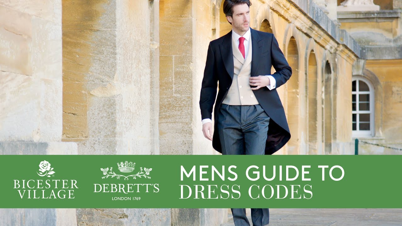 Men's Guide to Dress Codes with Tim Lord / Bicester Village and Debrett's