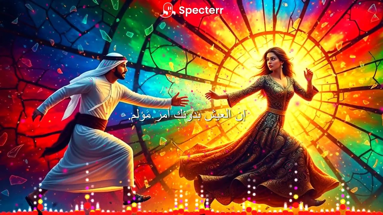 إن العيش بدونك أمر مؤلم.:موسيقى رومانسية شرق أوسطية