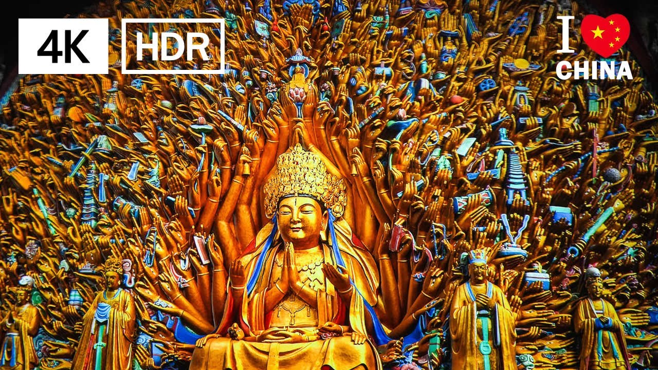 重庆大足石刻 Dazu Rock Carvings 2025年12月4日拍摄| 4K | China Walking Tour by In China Walking