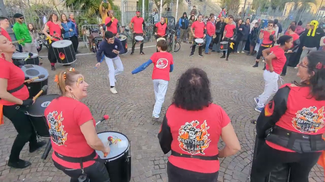BAT'FOGO Batucada - Carnaval de TARBES 07/02/26 (avec nos potos d'Origem Negra 65 : ASCA Capoeira !
