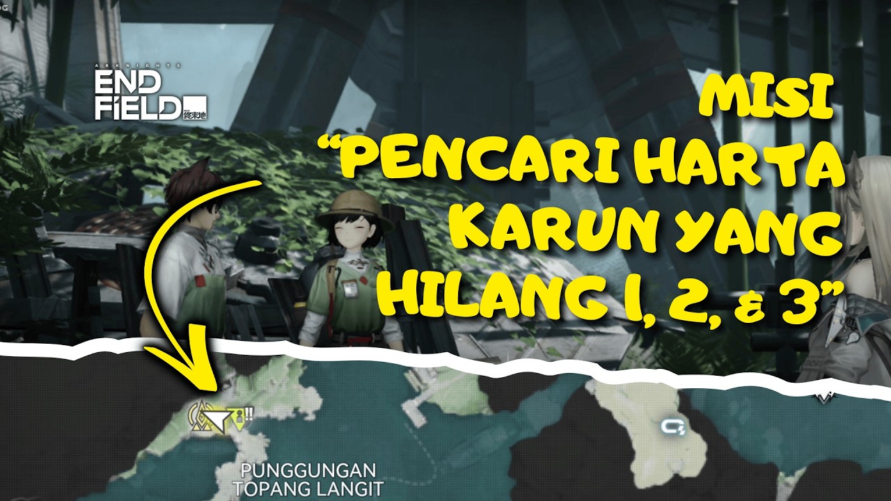 Misi Pencari Harta Karun yang Hilang I, II, & III | Misi Sampingan | Arknights: Endfield