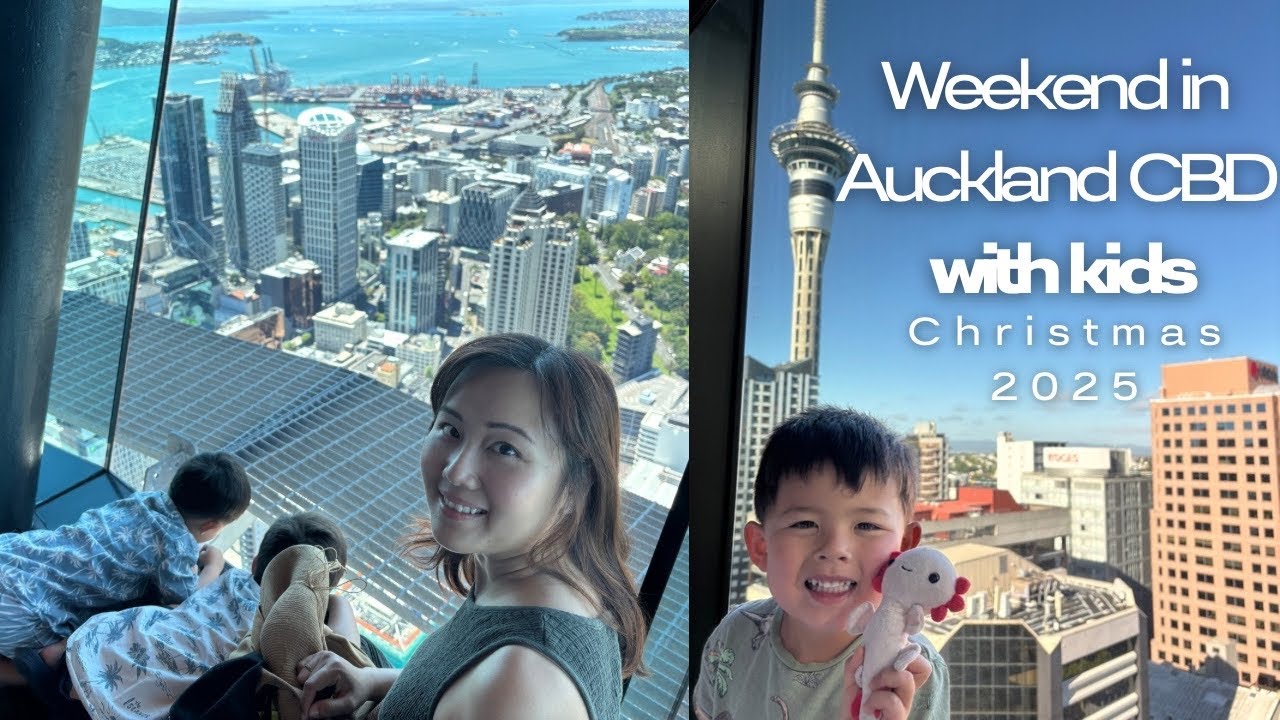 Auckland Christmas 2025 - things to do in CBD With kids (Sky Tower, Auckland Museum, Queenstreet