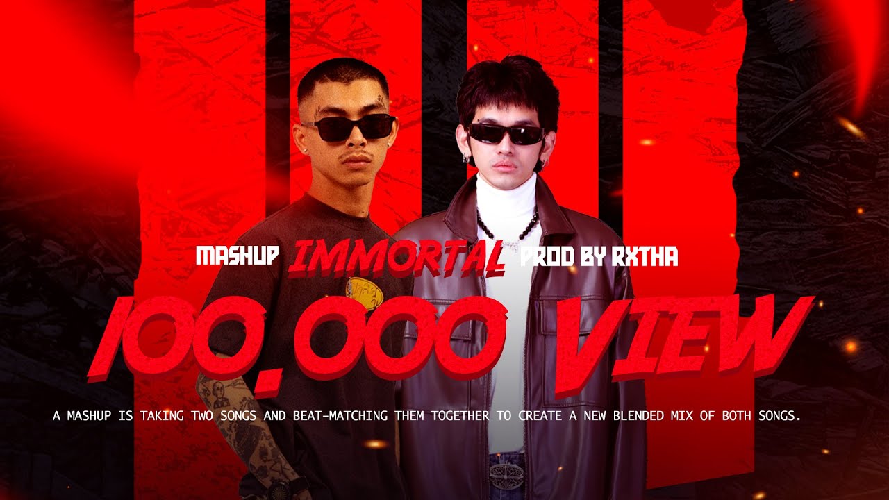 VANNDA - IMMORTAL Feat. DITWAY - (Prod. by RXTHA) LYRIC (MUSIC VIDEO)