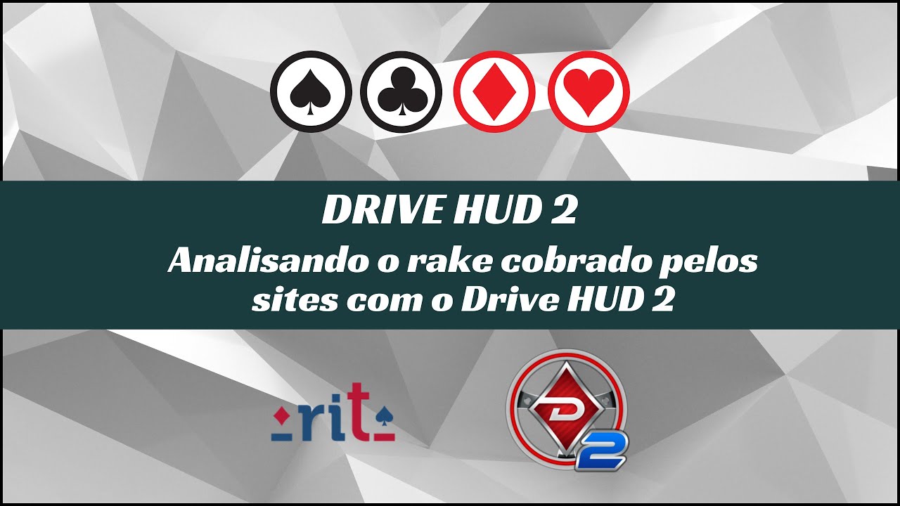 Drive HUD 2 - Analisando o rake cobrado pelos sites usando o Drive HUD 2