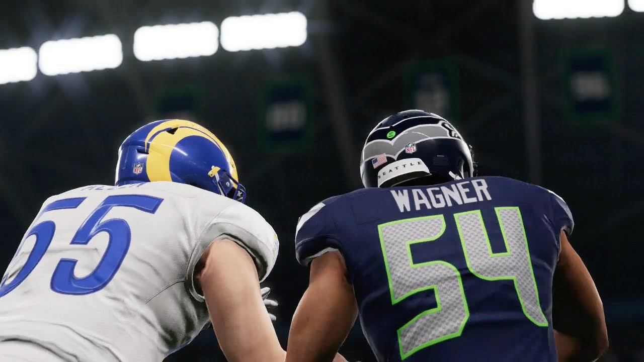 Madden 21 &mdash; Seahawks против Rams | Расселл Уилсон против Джареда Гоффа &mdash; Геймплей Сиэтл против Ло...