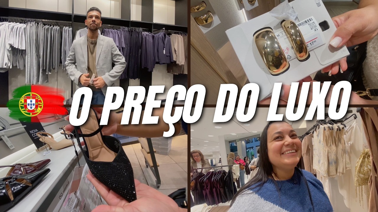 Quanto CUSTA se VESTIR para um EVENTO de GALA em PORTUGAL? PRE&Ccedil;OS de ROUPAS , CAL&Ccedil;ADOS e ACESS&Oacute;RIOS