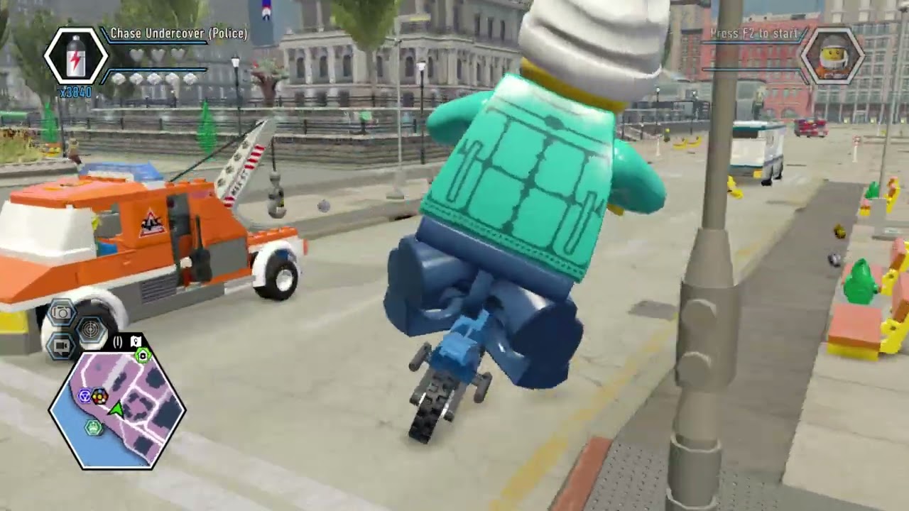 Lego City Undercover 100% Completion Reward - Super Minifigure Cheat Unlocked!