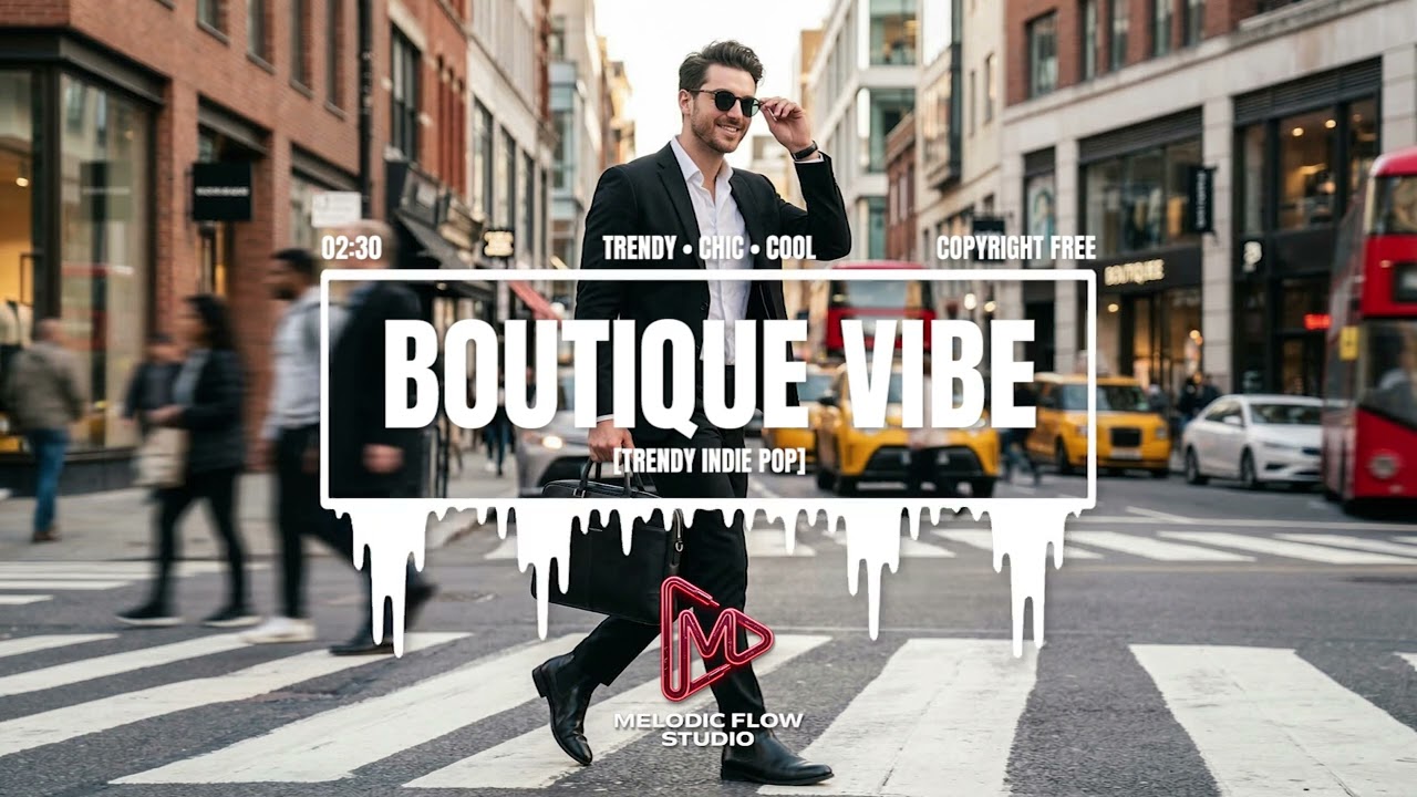 BOUTIQUE VIBE (No Copyright Music) Trendy Indie Pop / Stylish Lifestyle Vlog Beat