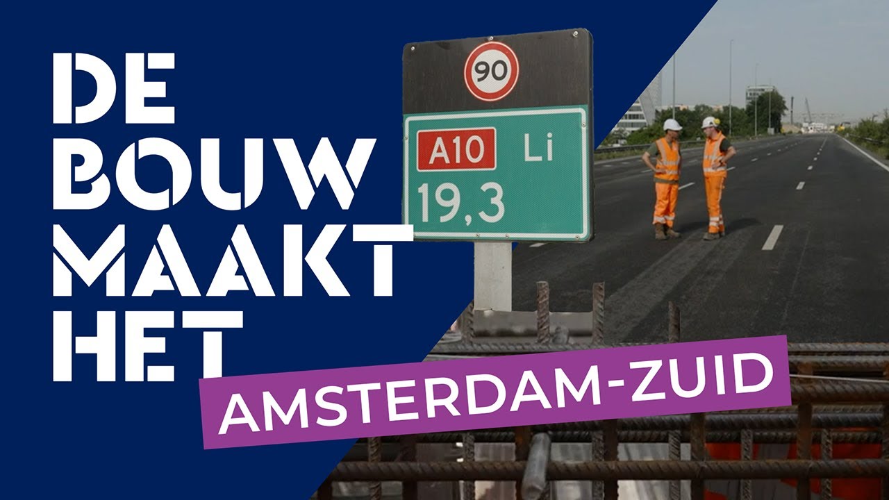 Station Amsterdam Zuid: bouwen terwijl alles doorgaat