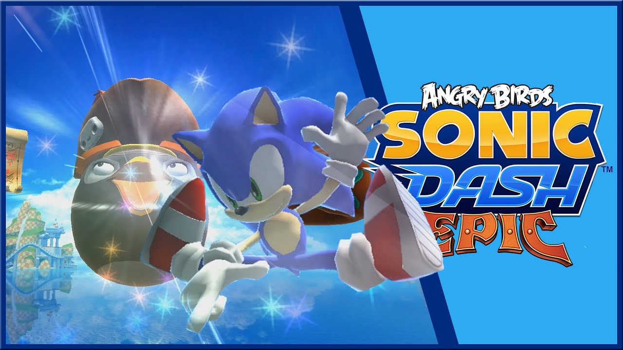 Sonic Dash [PC] - Angry Birds Epic Event & Bomb 