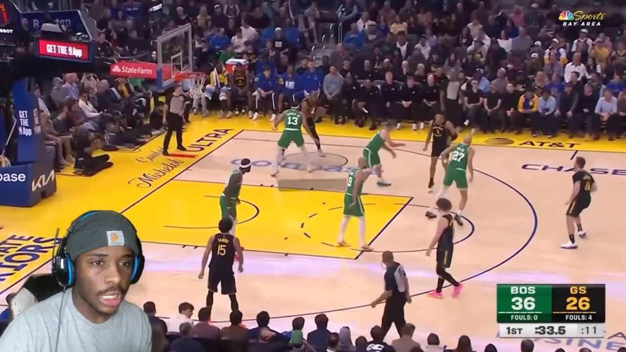 REACTING TO Golden State Warriors vs Boston Celtics Full Game Highlights!