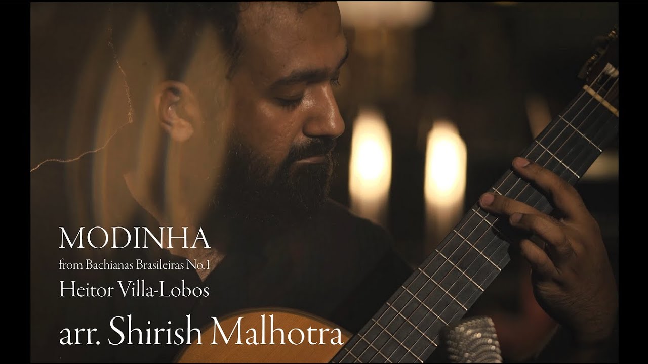 Villa-Lobos - Modinha (Prelúdio) from Bachianas Brasileiras No.1, arr. for Guitar