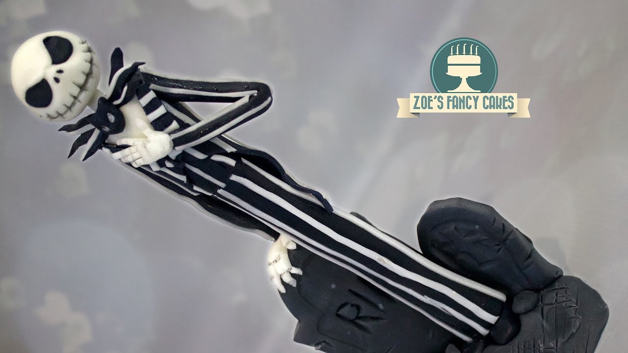 Jack Skellington cake topper The Nightmare Before Christmas