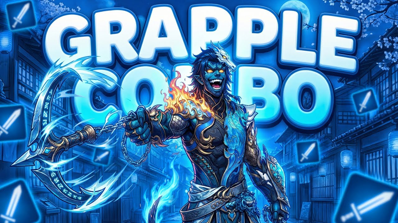 Выучи GRAPPLE КОМБО с ПРЯМЫМ МЕЧОМ в NARAKA Bladepoint