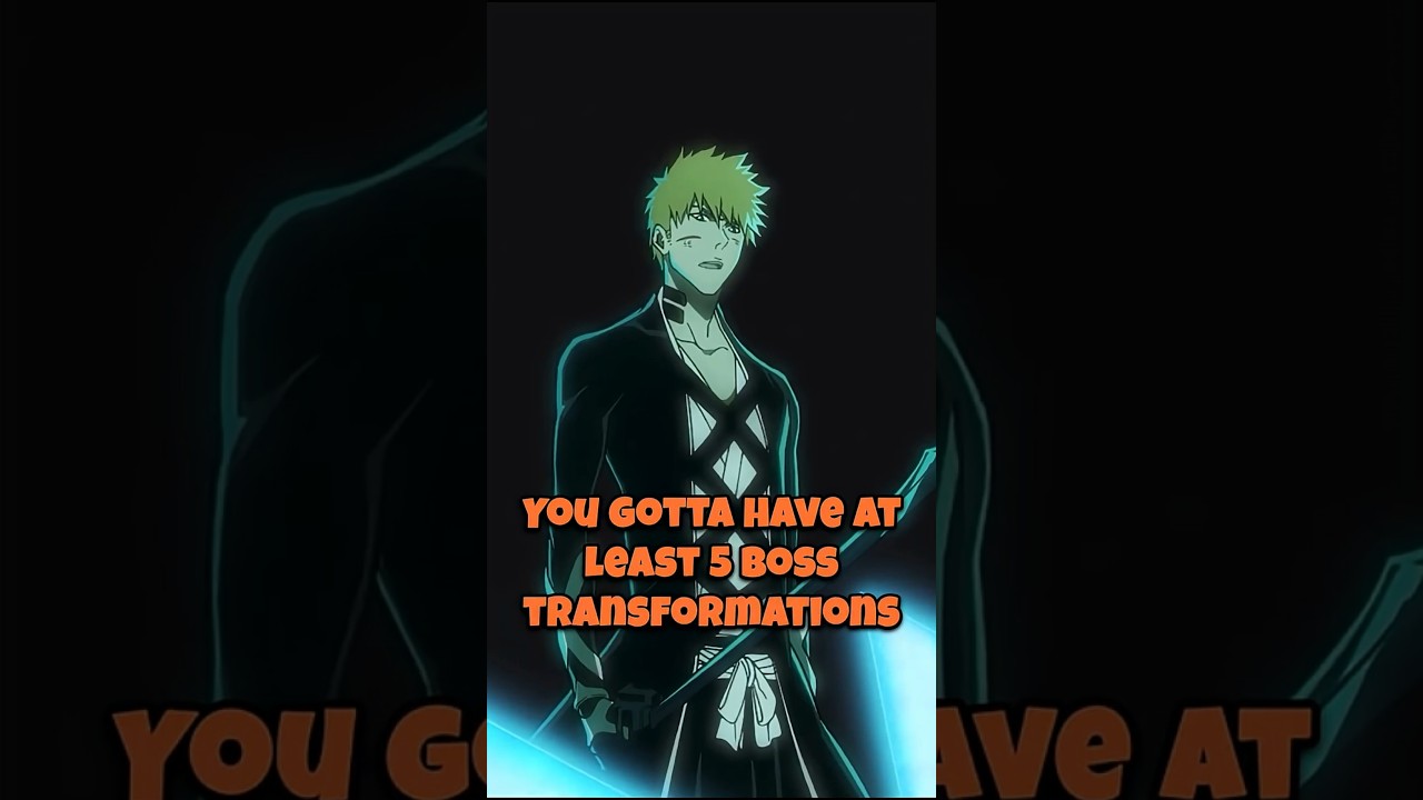 Ichigo Needs 5 Transformations 😭⚔️ | Bleach TYBW in a Nutshell #shorts #bleach