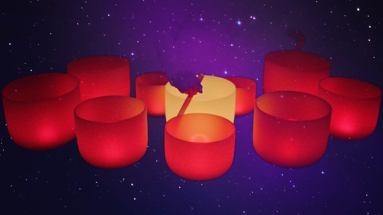 Root Chakra and Nervous System Alignment - Crystal Bowls 432Hz SOundbath