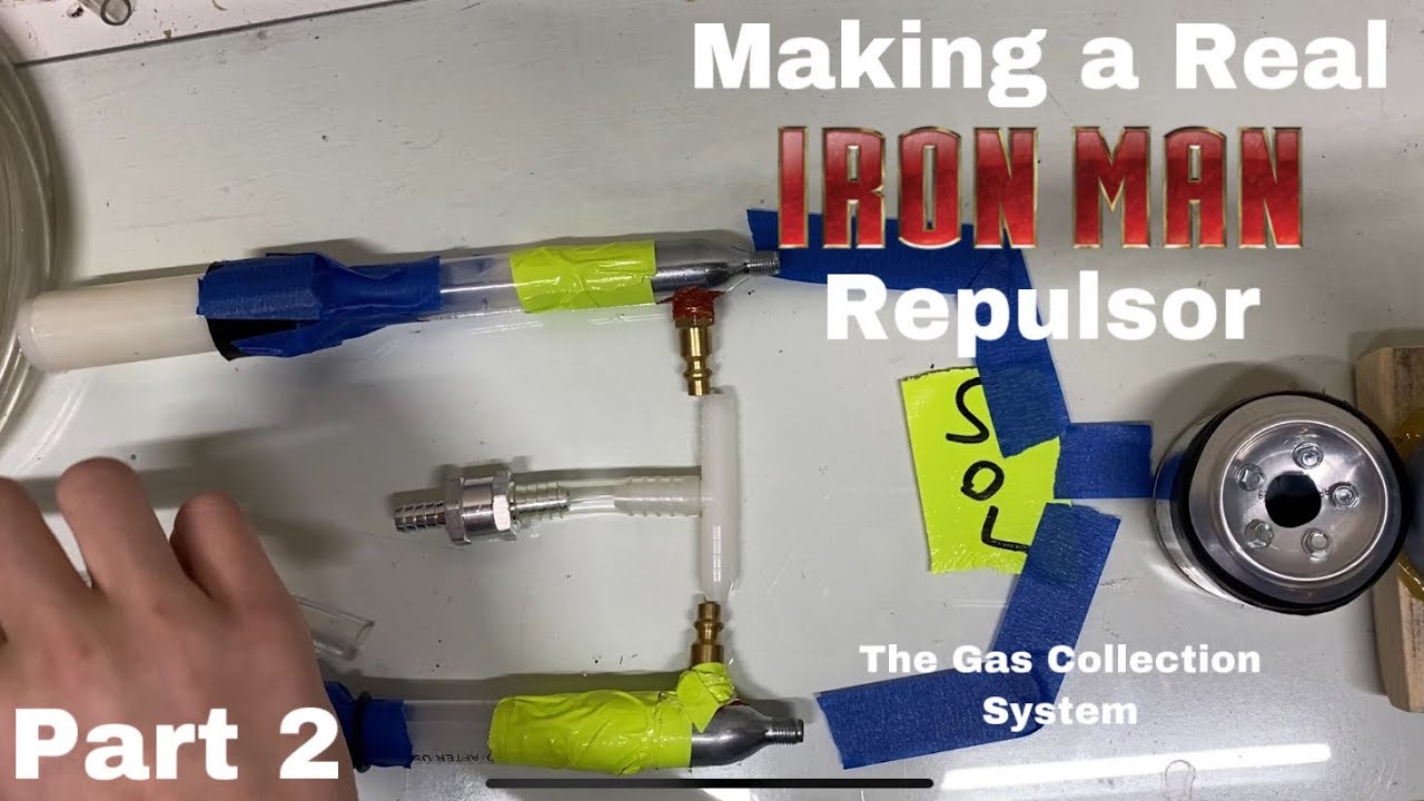 Making A REAL IRON MAN REPULSOR Part 2 | The Gas Collection System