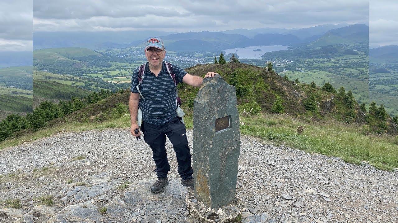 Wainwright Fell walking - Dodd and Bakestall - Hiking in the Lake District