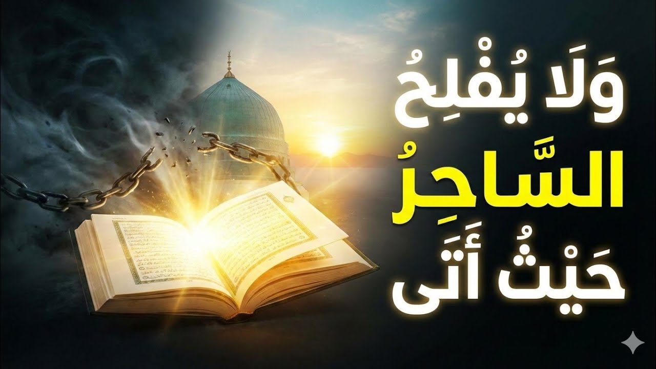 آيات إبطال السحر | علاج السحر في الحال ( مجربة )