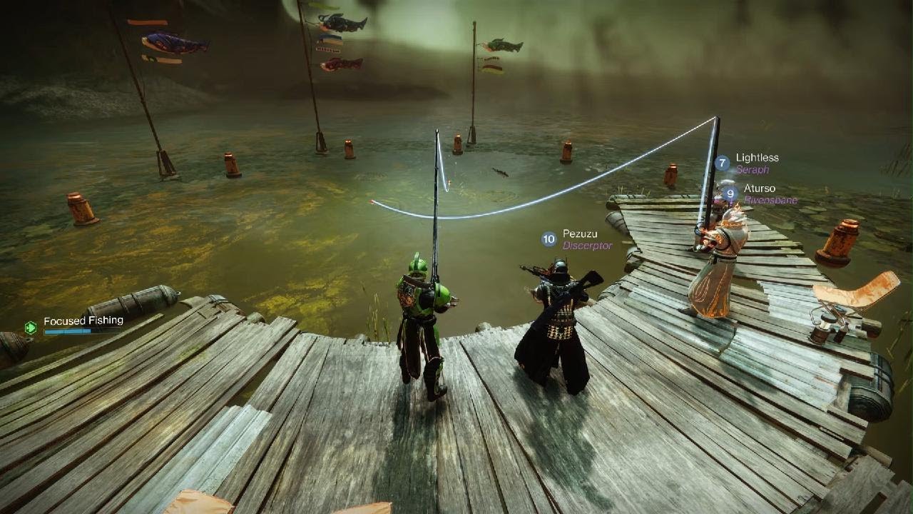 Fishing in Destiny is chill