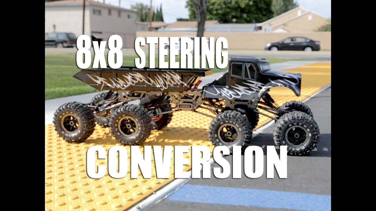 Mad Torque 8x8 Conversion 8 Wheels Steering