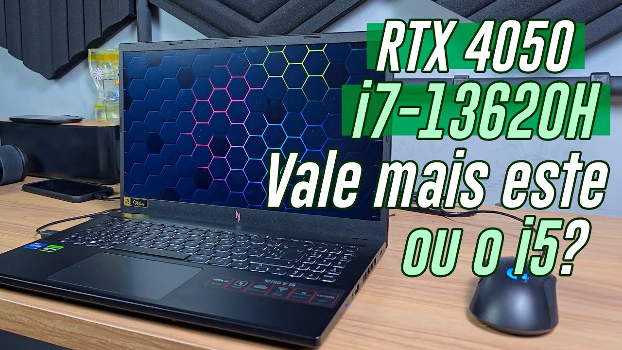Comprei o Nitro V15 mais top (i7 e RTX 4050). Vale a diferença?