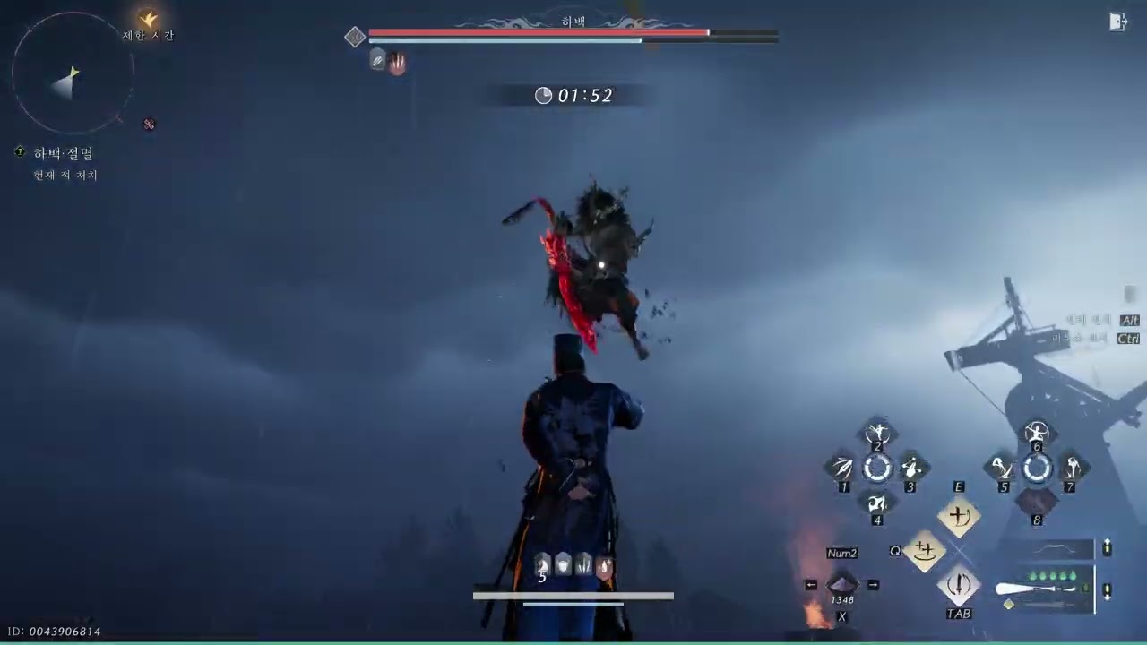 연운 견사림(힐) 비결위주 절멸시련 무피해-하백 // WWM Healer No-Damage Challenge (Attack-Skill Focused)-Rever master