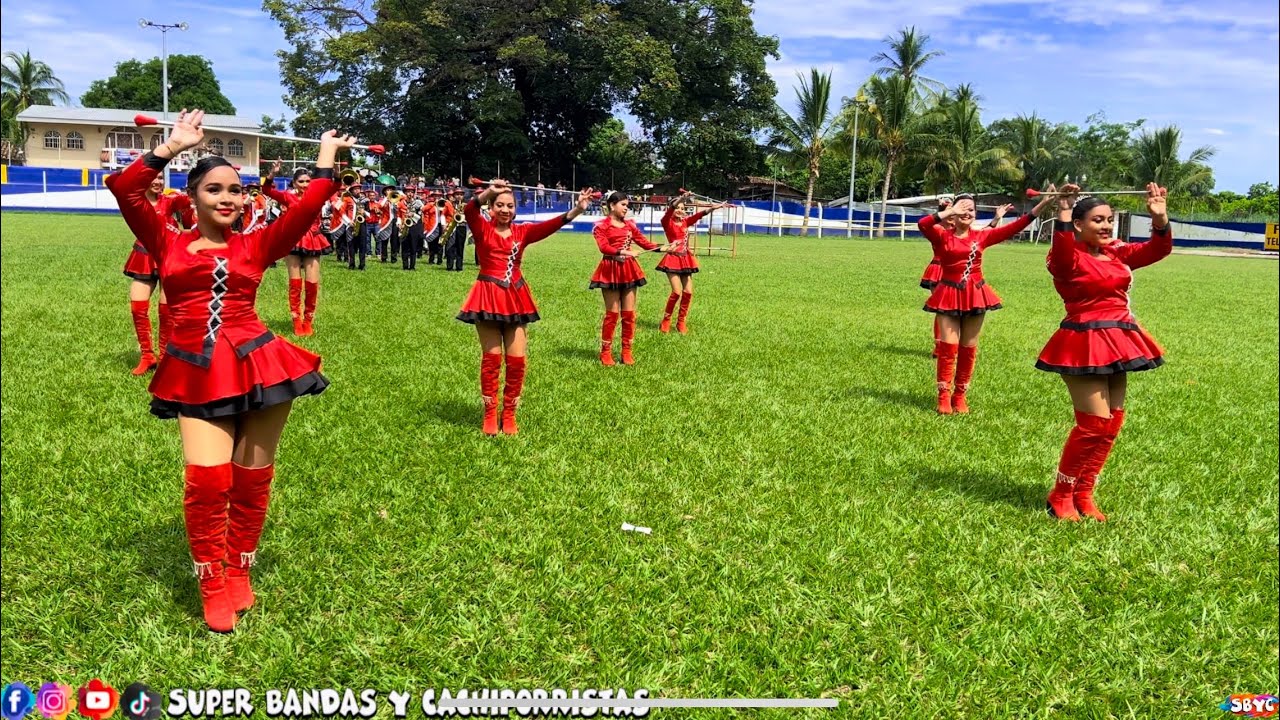 Jiboa Latín Band en Desfile de Correo de Jiquilisco.