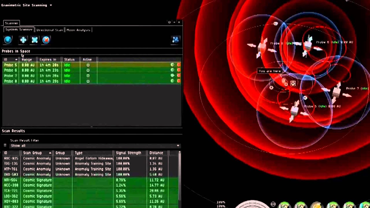 Eve Online: Kosmische Anomalien finden (how-to)