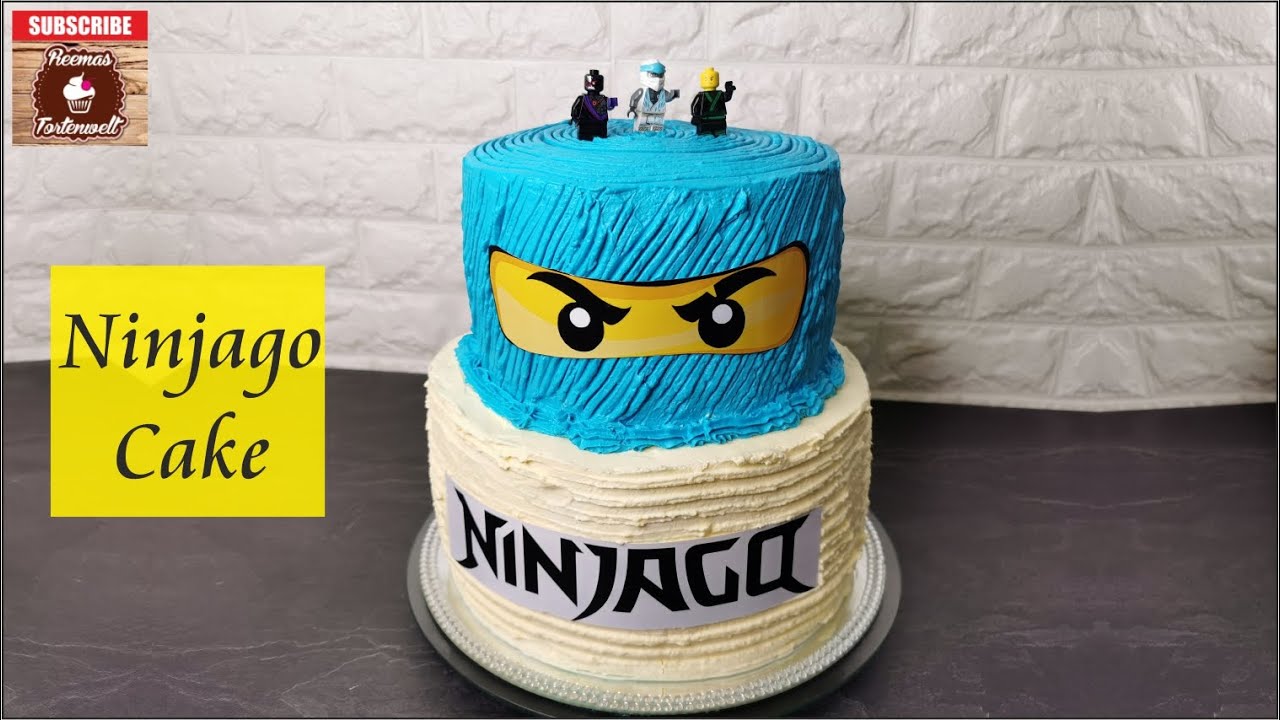 How to make a Ninjago Cake | Two Tier Cake