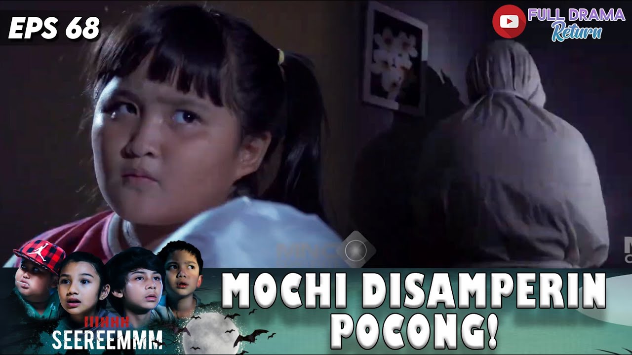 SIMPAN BANTAL KERAMAT! MOCHI DISAMPERIN POCONG | IHHH SEREM | EPS 68 (4/8)