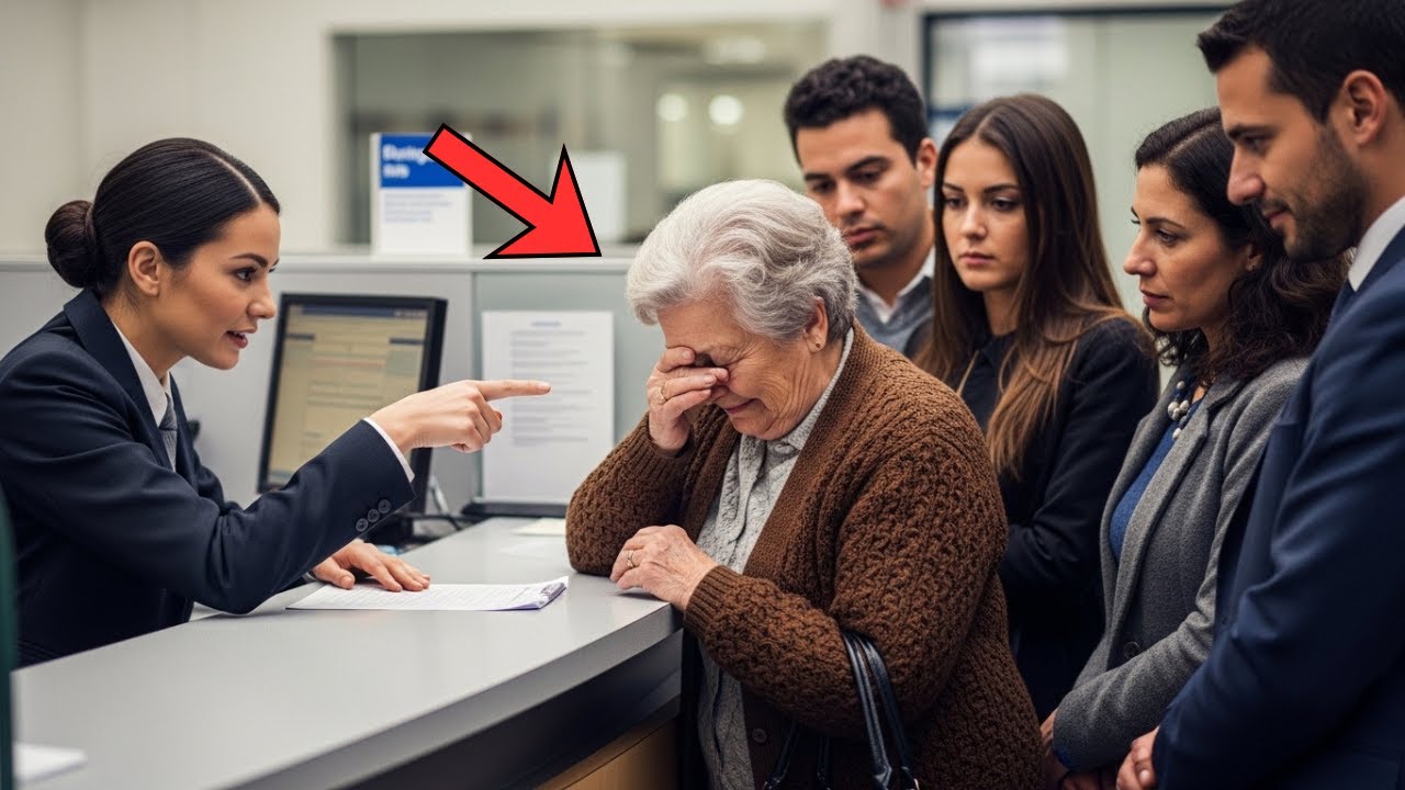 Hanno umiliato l’anziana in banca… senza sapere la verità