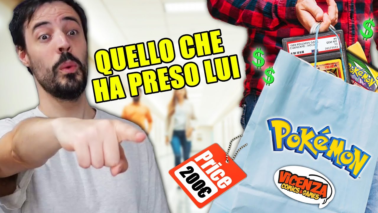 Compro TUTTE le Carte Pokémon Prese dalle Persone PRIMA DI ME in Fiera