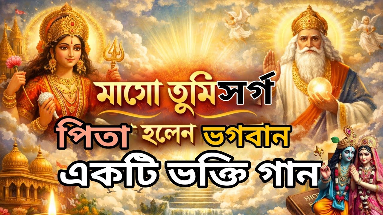 মাগো তুমি সর্গ | পিতা হলেন ভগবান | Emotional Religious Song | Bengali Devotional Video