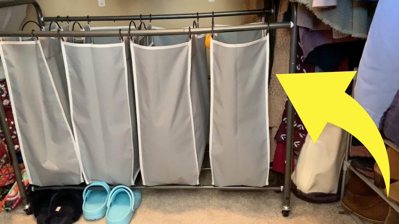 This Rolling Laundry Hamper Is A GAME CHANGER