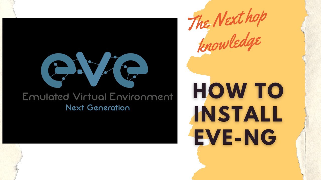 Hello Friends in this video i will show how to install EVE-NG Step by step