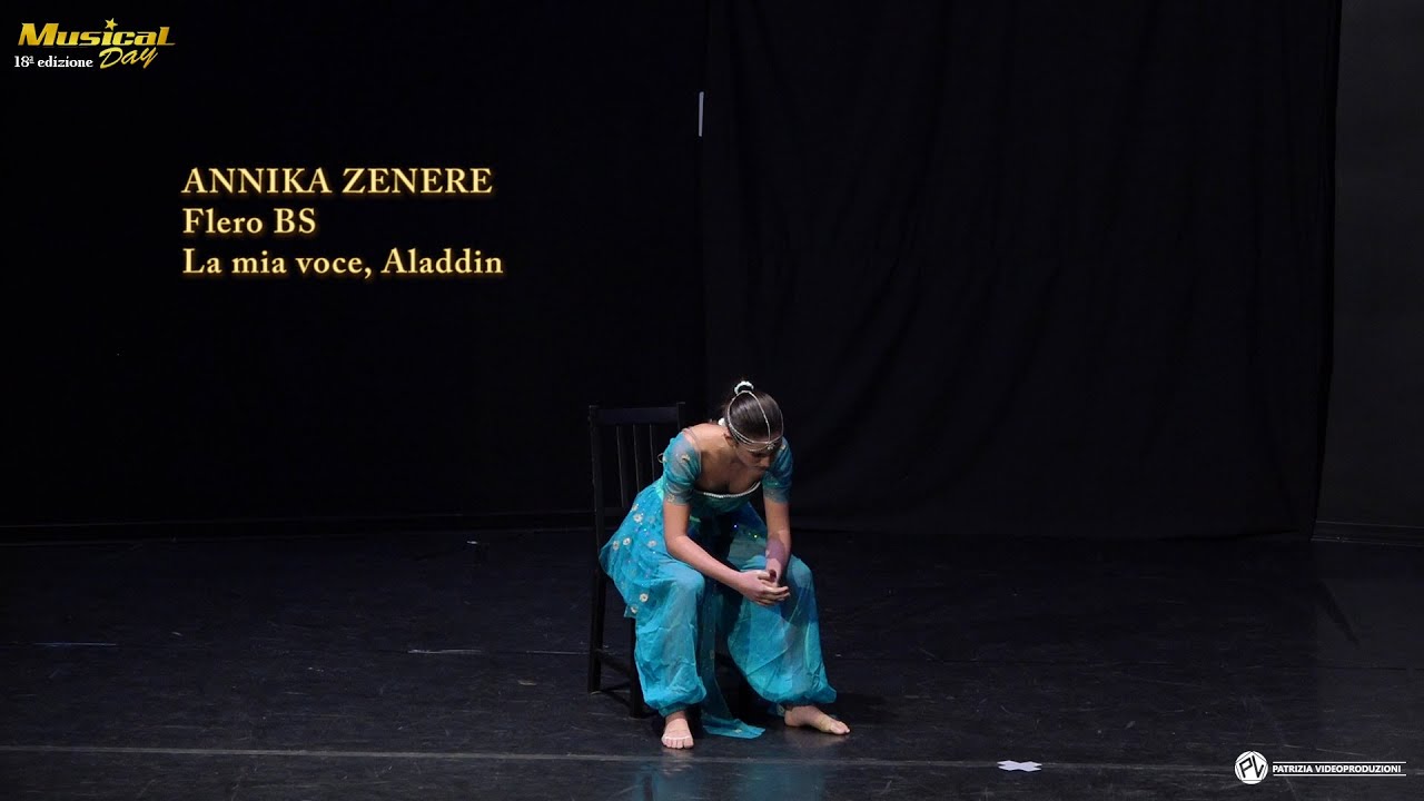 Musical Day 18ª Edizione - 141  ANNIKA ZENERE (Flero BS)  La mia voce, Aladdin